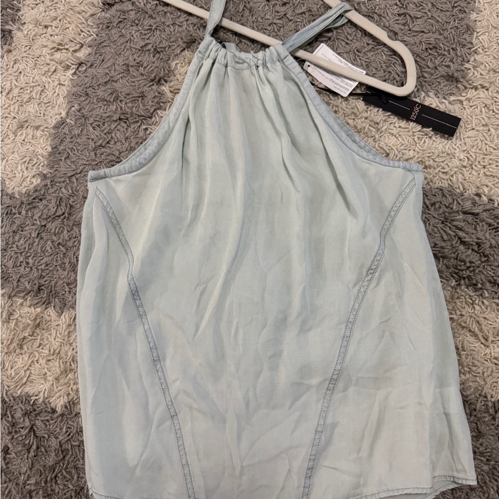 1250C High Neck Halter Top